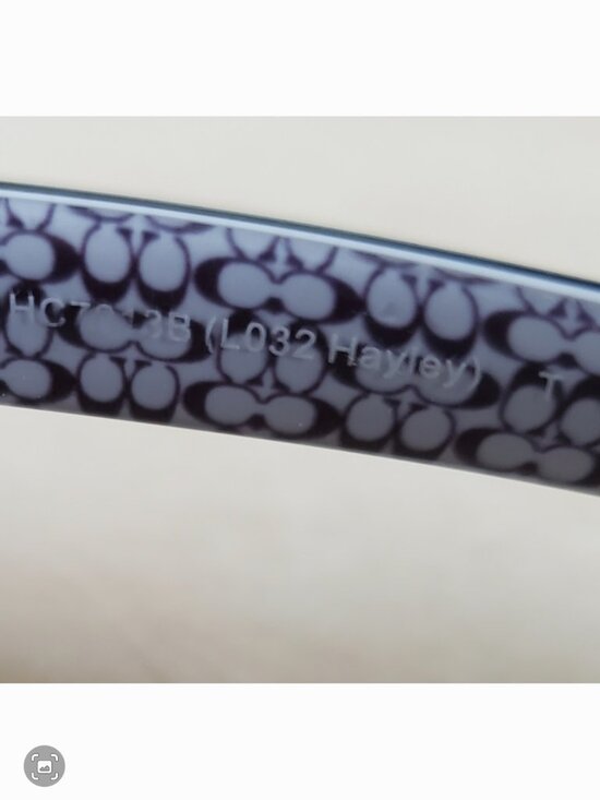 COACH Hayley Sunglasses HC7013B Retired Blue Very Rare main image 8